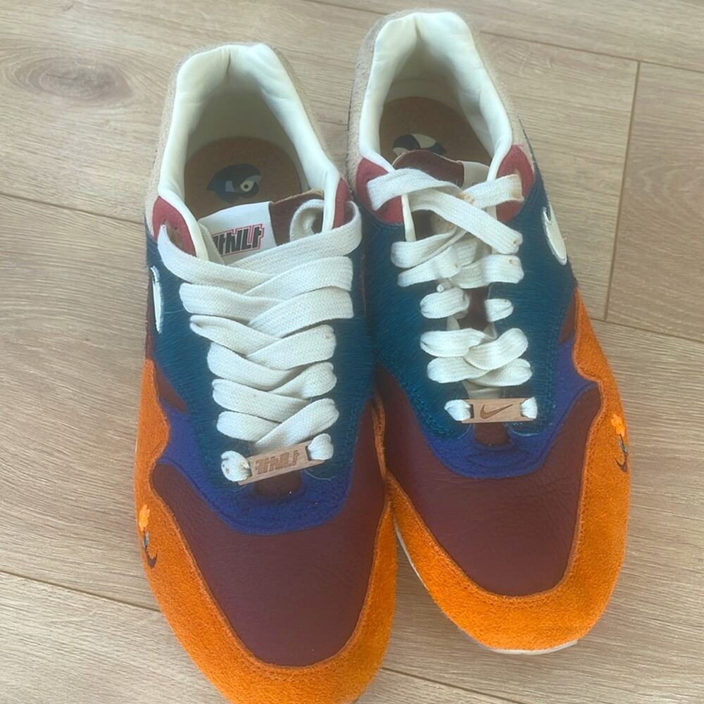 Nike air 1 Kasina Won-Ang orange Men's Multicolor Sneakers